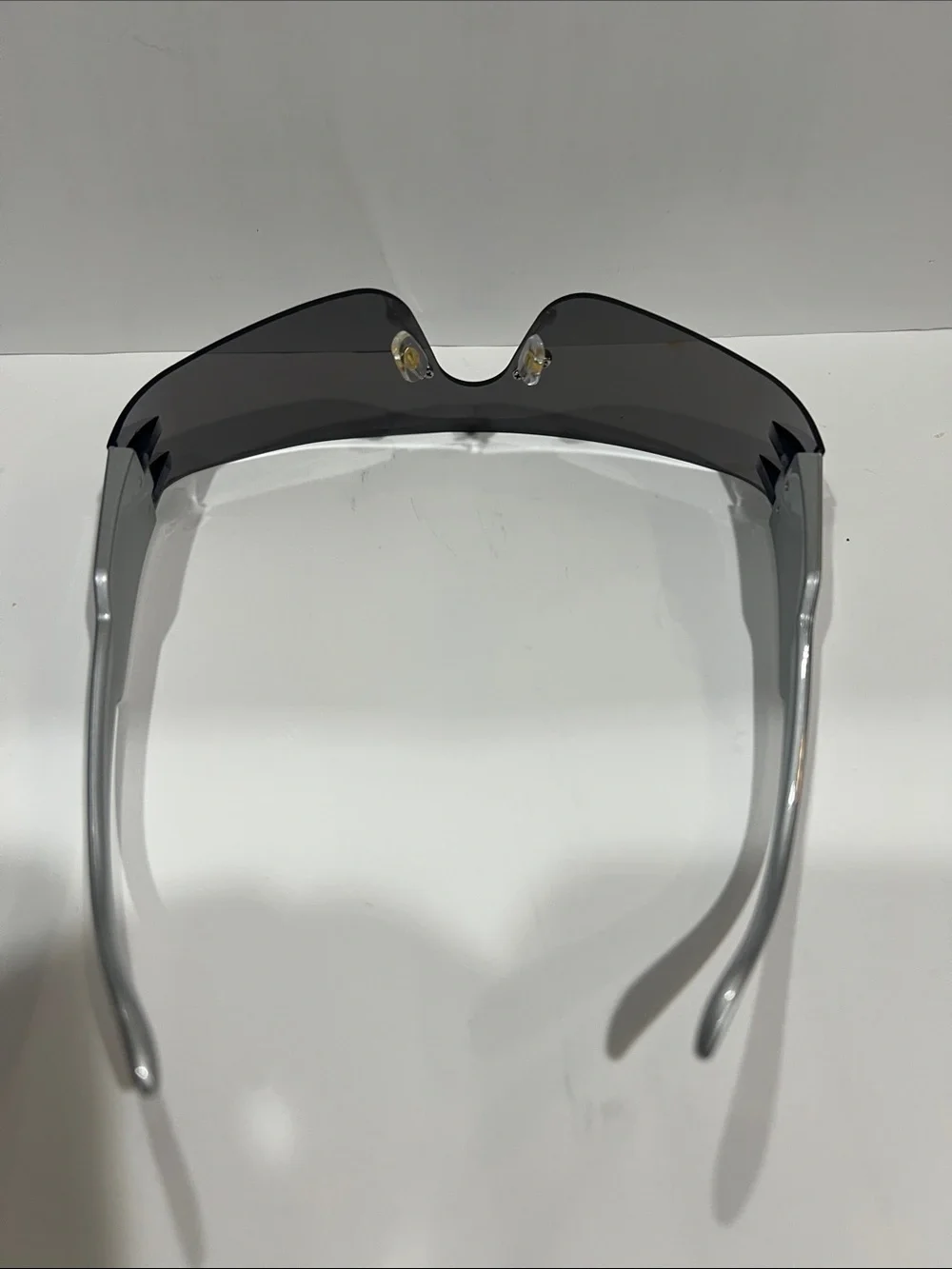 Gray Shield Visor Sunglasses - Lightweight Performance Wearable